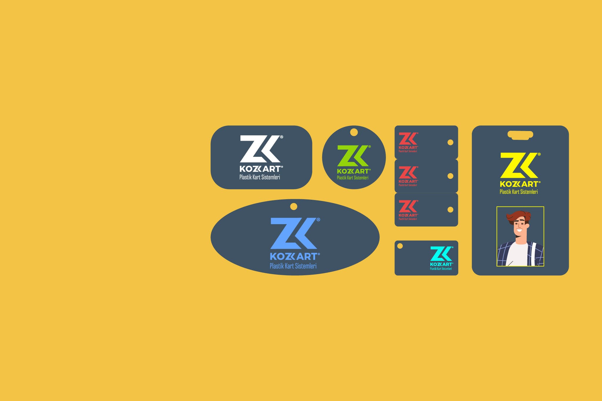 Sonderformat-Kartenproduktion İllüstrasyonu